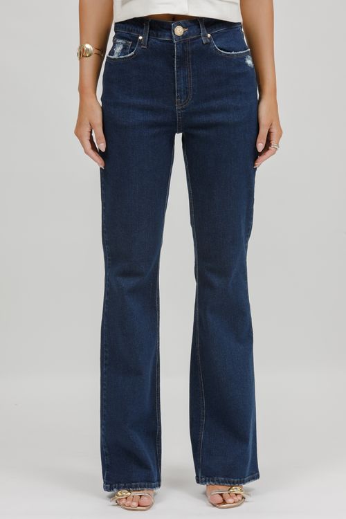 Calça Feminina Jeans Luciana Bootcut