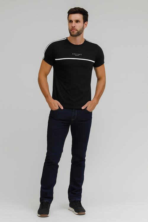 Camiseta Masculina Silk Relevo E Vivos