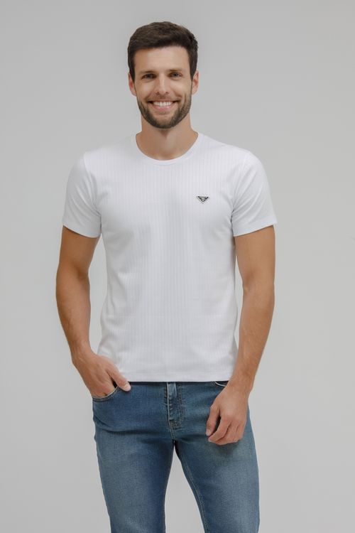 Camiseta Masculina Malha Mantova E Metal