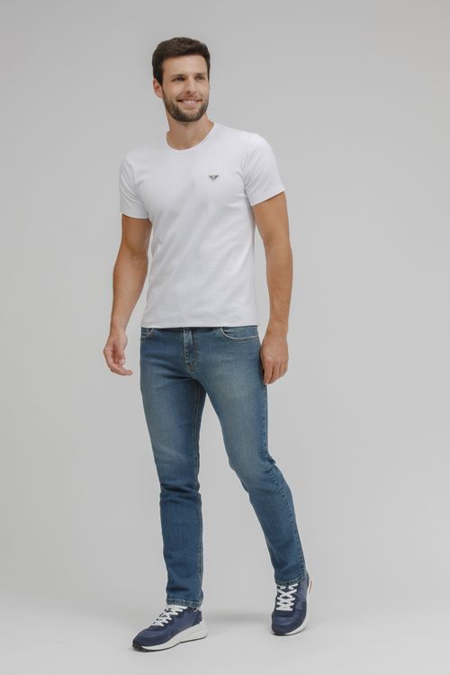 Camiseta Masculina Malha Mantova E Metal