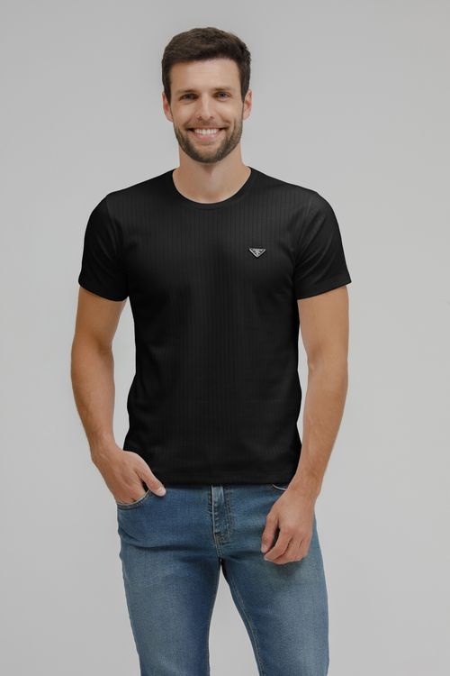 Camiseta Masculina Malha Mantova E Metal