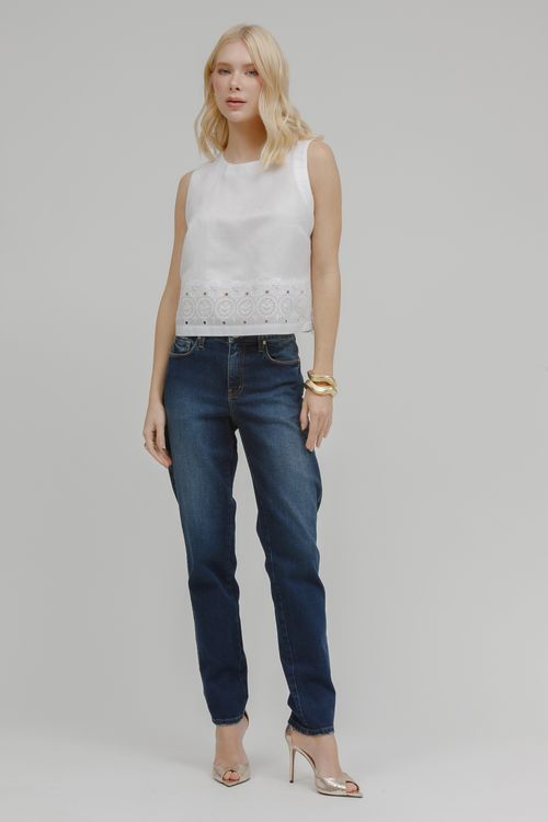 Calça Feminina Jeans Sofia Skinny