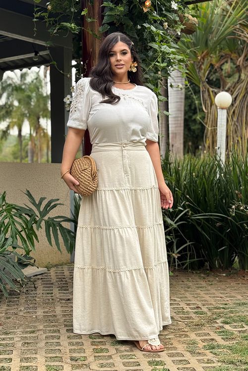 Saia Sarja Longa De Marias