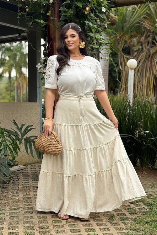 Saia Sarja Longa De Marias