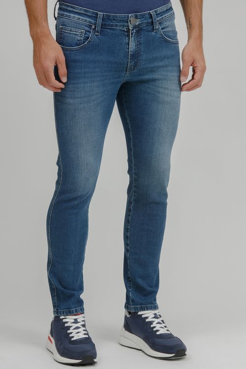 Calça Masculina Jeans Mid Reta