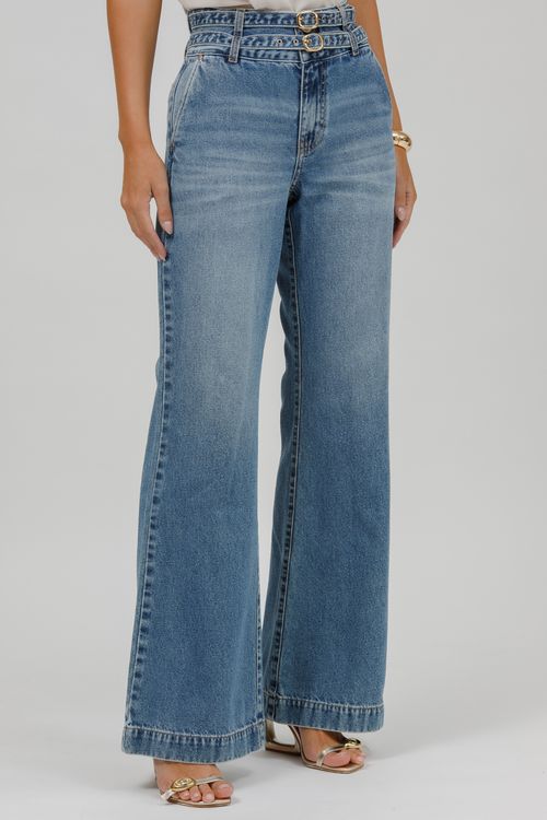 Calça Feminina Jeans Jana Flare