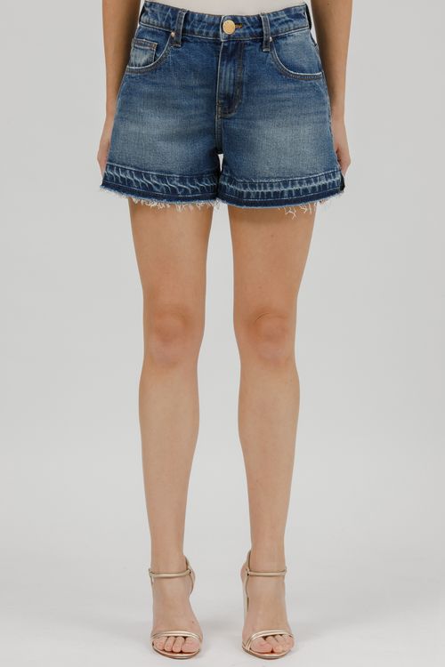 Bermuda Feminina Jeans Sofia Curta