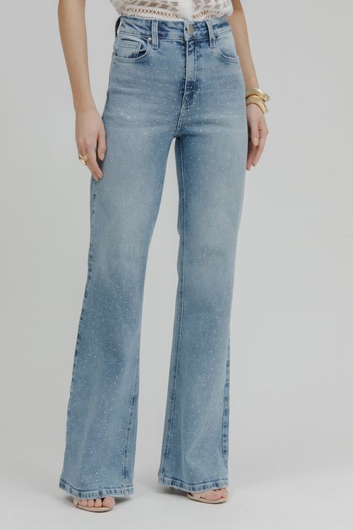 Calça Feminina Jeans Jana Flare