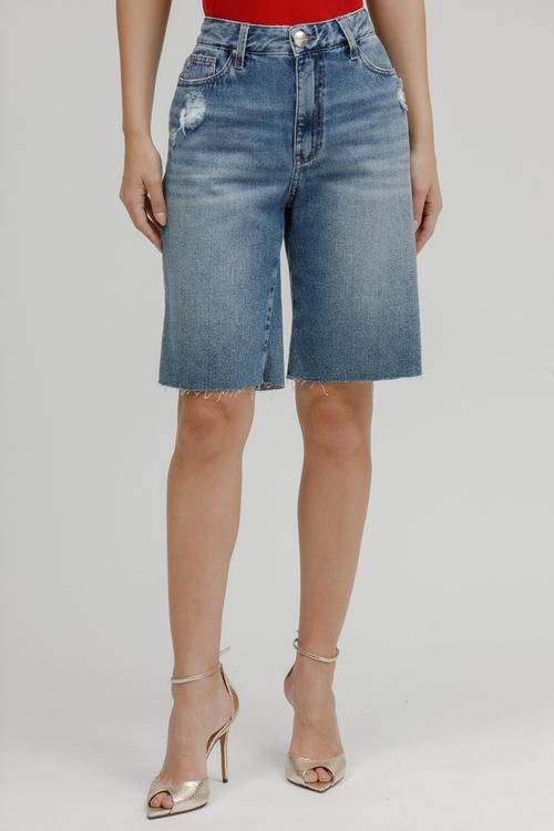 Bermuda Feminina Jeans Jorts