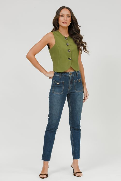 Calça Feminina Jeans Isabela Skinny