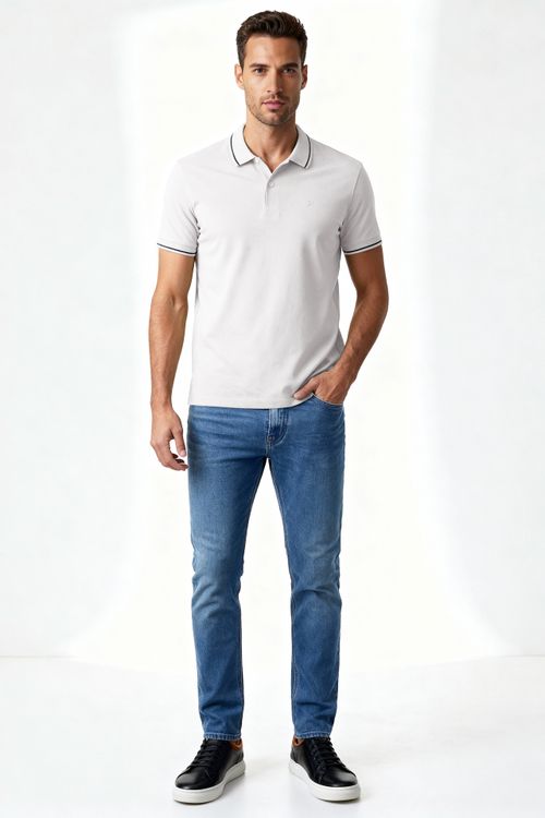 Camiseta Masculina Gola Polo Piquet