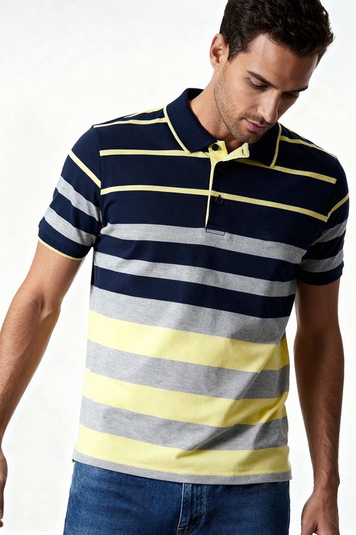 Camiseta Masculina Gola Polo Manga Curta