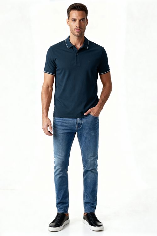 Camiseta Masculina Gola Polo Piquet