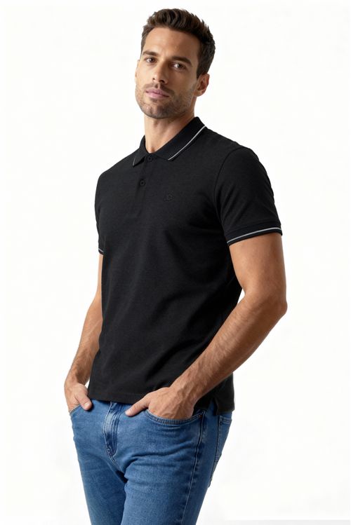 Camiseta Masculina Gola Polo Piquet