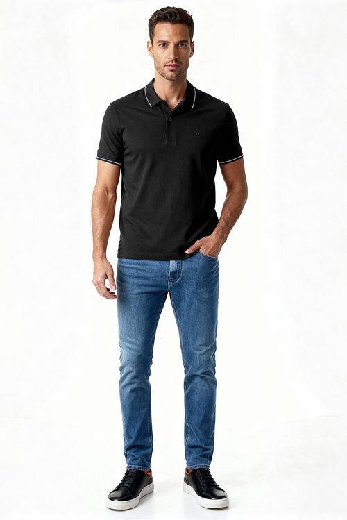 Camiseta Masculina Gola Polo Piquet