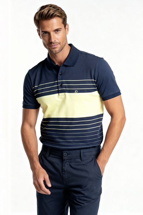 Camiseta Masculina Gola Polo Manga Curta