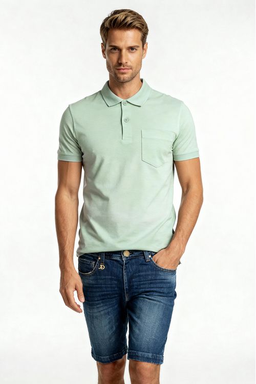 Camiseta Masculina Gola Polo Manga Curta