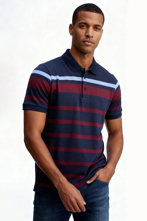 Camiseta Masculina Gola Polo Manga Curta