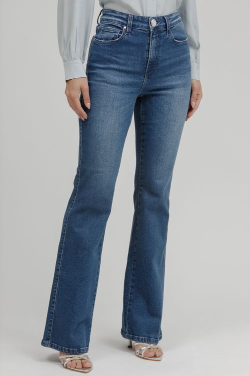 Calça Feminina Jeans Luciana Bootcut