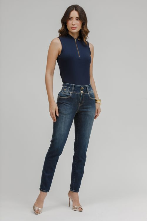 Regata Malha Tricot Com Zíper