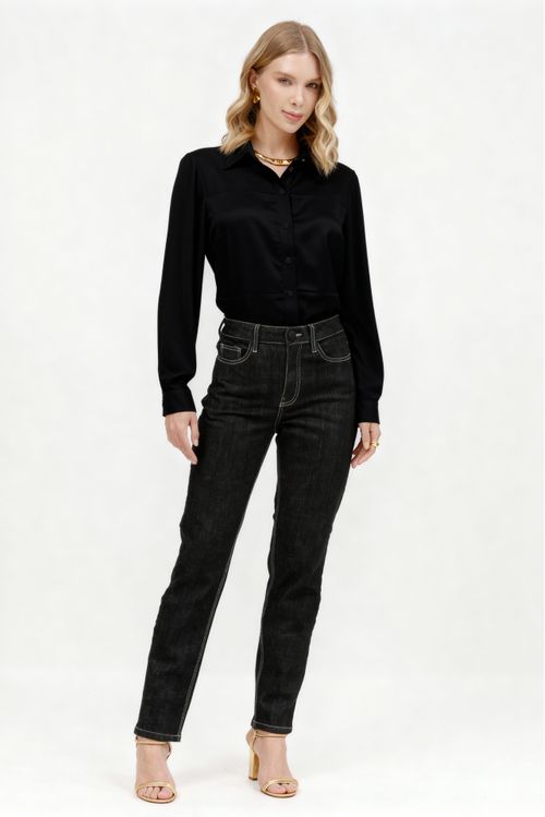 Camisa Feminina Com Recorte