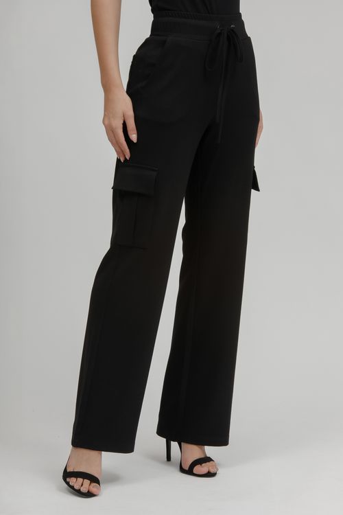 Calça Feminina Malha Cargo Cós Elástico