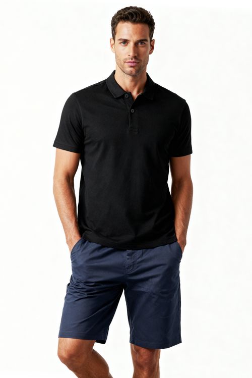 Camiseta Masculina Gola Polo Manga Curta