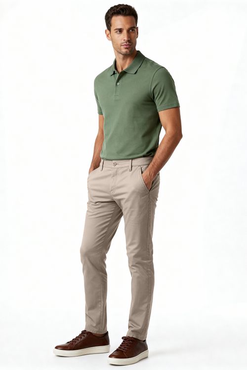 Camiseta Masculina Gola Polo Manga Curta