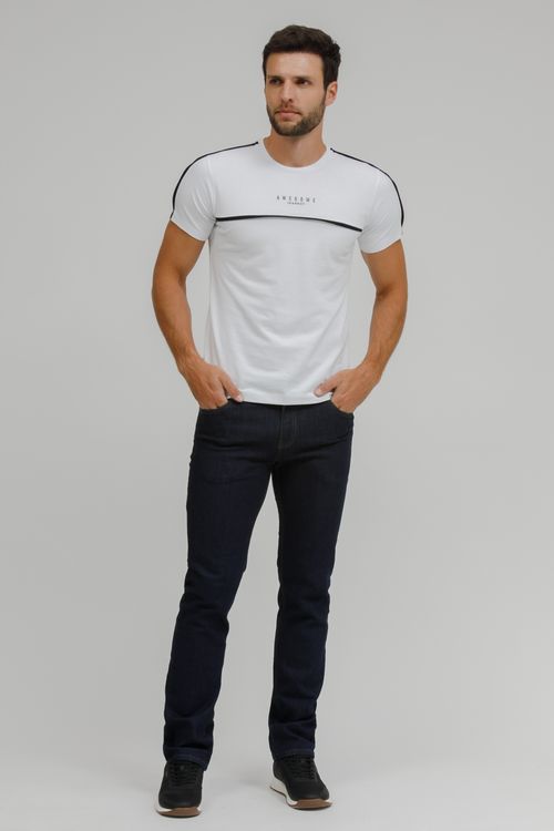 Calça Masculina Jeans Básica Mid