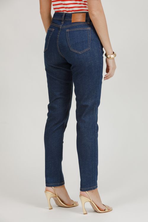 Calça Feminina Jeans Básica Sofia - Jeans Escuro