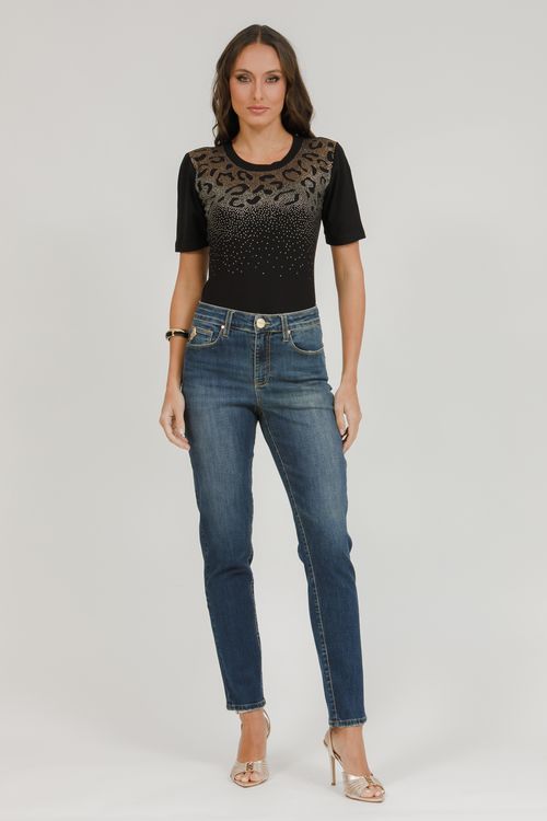 Calça Feminina Jeans Sofia Skinny - Jeans Médio