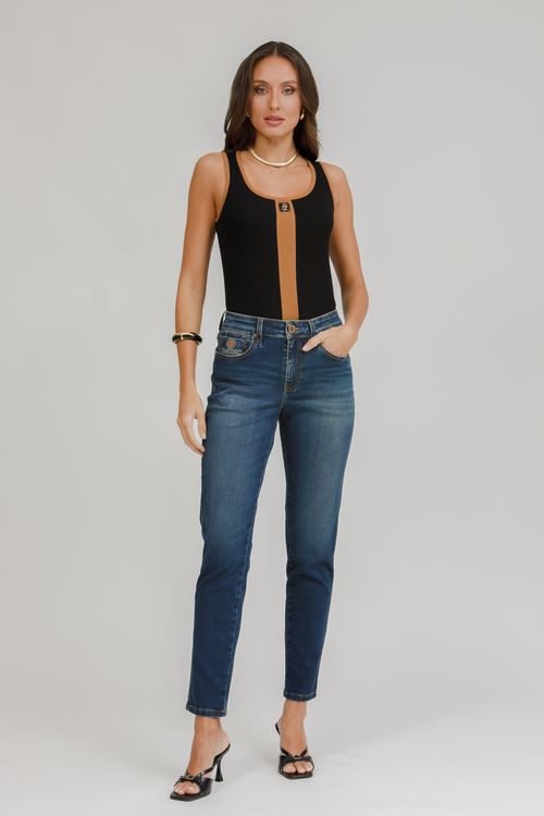 Calça Feminina Jeans Sofia Skinny - Jeans Médio