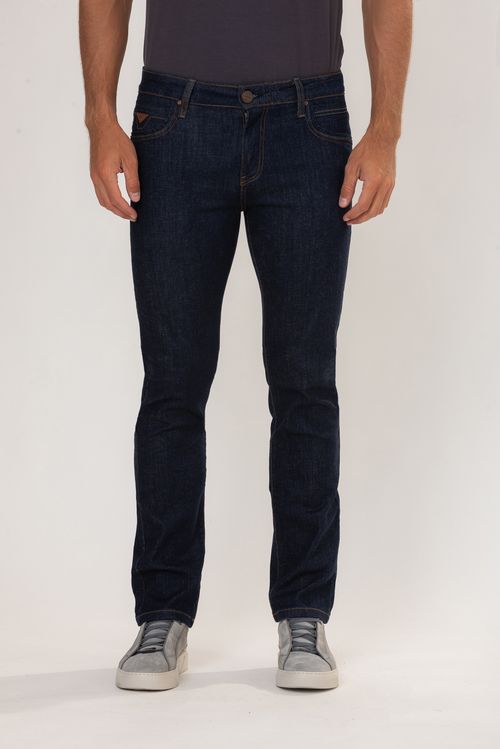 Calça Masculina Jeans Lucas Slim - Jeans Escuro