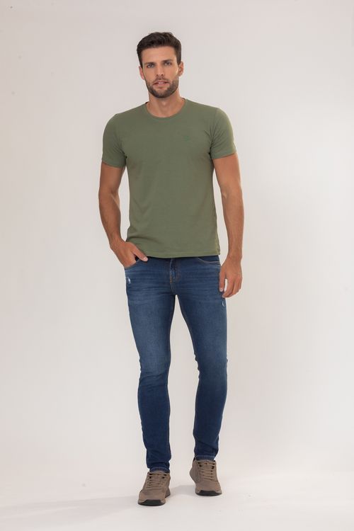 Calça Masculina Jeans Gustava Skinny - Jeans Médio