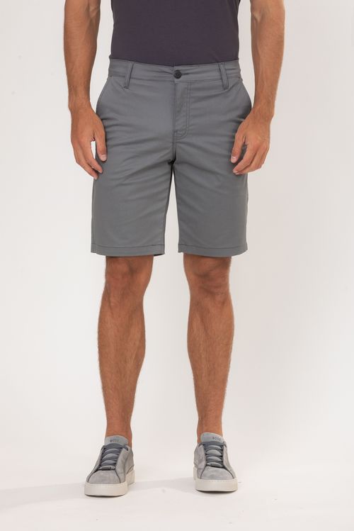 Bermuda Masculina Sarja Daniel - Cinza
