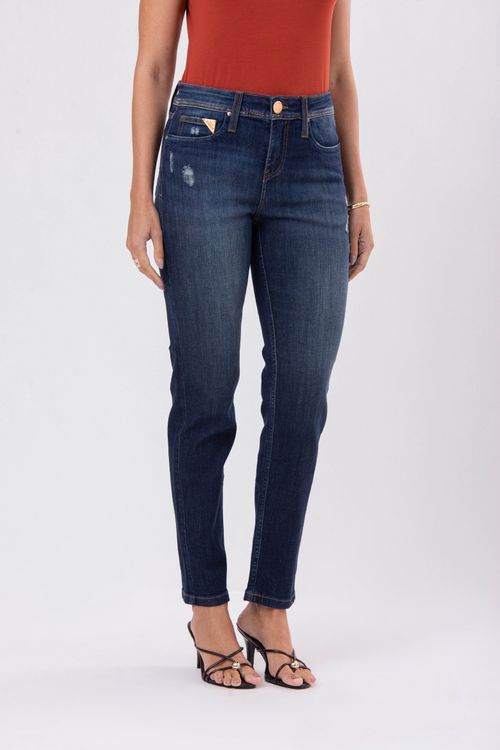 Calça Feminina Jeans Sofia Skinny - Jeans Médio